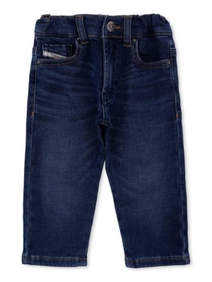Jeansy Straight Leg Diesel niebieski