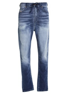 Jeansy Straight Leg Diesel niebieski