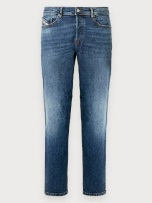 Jeansy Straight Leg Diesel niebieski denim