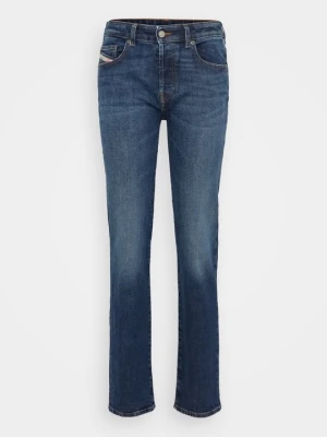 Jeansy Straight Leg Diesel niebieski denim