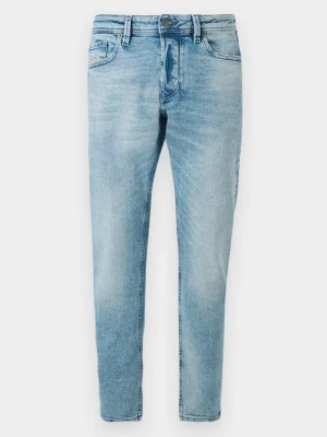 Jeansy Straight Leg Diesel niebieski denim