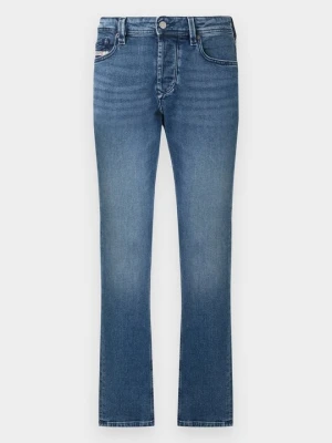 Jeansy Straight Leg Diesel niebieski denim