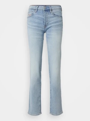 Jeansy Straight Leg Diesel niebieski denim