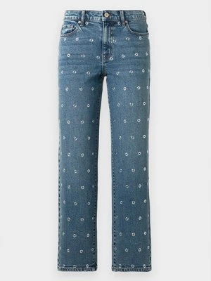 Jeansy Straight Leg DKNY jasnoniebieski denim