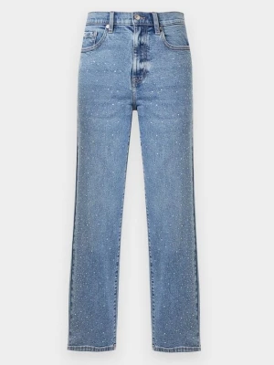 Jeansy Straight Leg DKNY jasnoniebieski denim