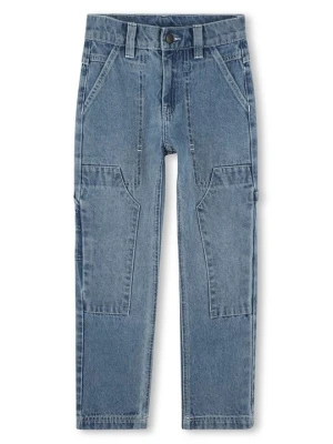 Jeansy Straight Leg DKNY niebieski