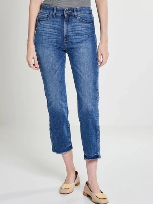 Jeansy Straight Leg DL1961 niebieski
