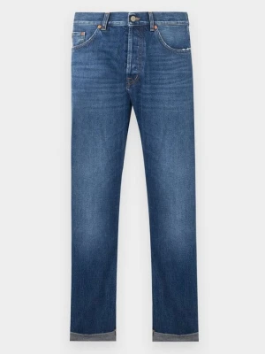 Jeansy Straight Leg Dondup niebieski
