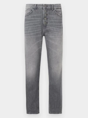 Jeansy Straight Leg Dondup szary