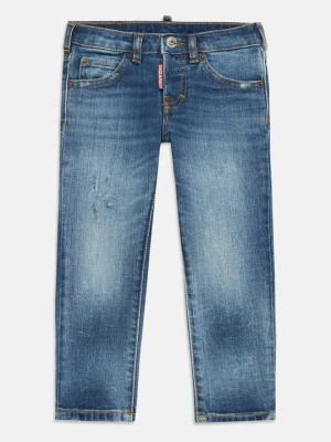Jeansy Straight Leg Dsquared2 niebieski