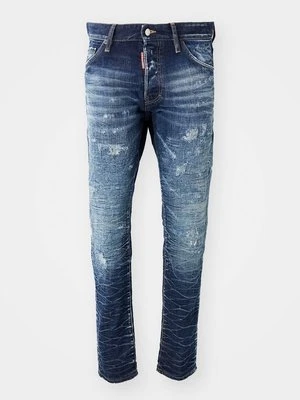 Jeansy Straight Leg Dsquared2 niebieski denim