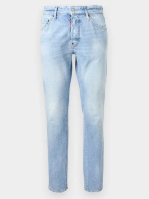 Jeansy Straight Leg Dsquared2 niebieski denim