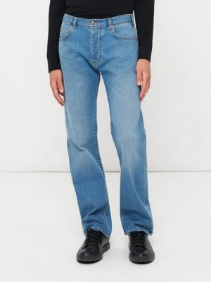 Jeansy Straight Leg Emporio Armani jasnoniebieski