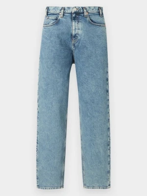 Jeansy Straight Leg Emporio Armani jasnoniebieski denim