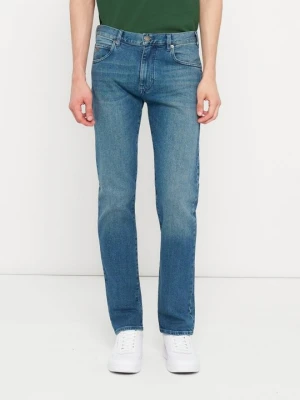 Jeansy Straight Leg Emporio Armani jasnoniebieski denim