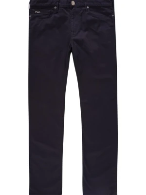 Jeansy Straight Leg Emporio Armani niebieski