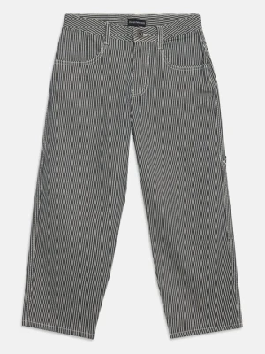 Jeansy Straight Leg Emporio Armani niebieski