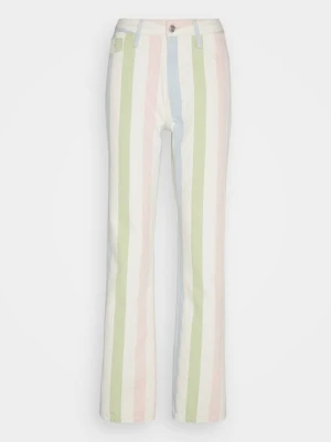 Jeansy Straight Leg Esprit mleczny