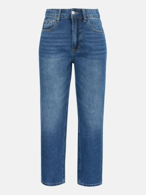 Jeansy Straight Leg Even&Odd By Zalando niebieski denim