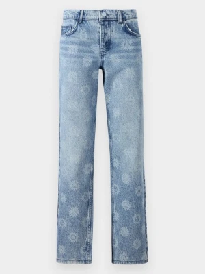 Jeansy Straight Leg Fabienne Chapot niebieski denim