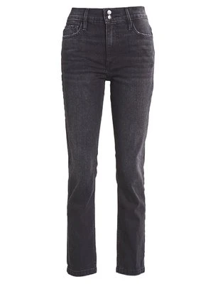 Jeansy Straight Leg Frame czarny
