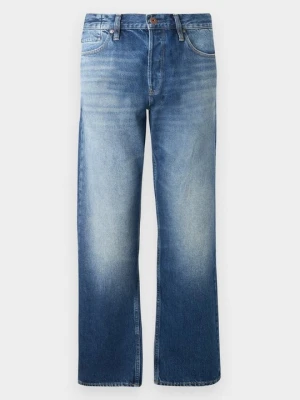 Jeansy Straight Leg G-Star niebieski denim
