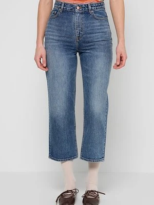 Jeansy Straight Leg Ganni