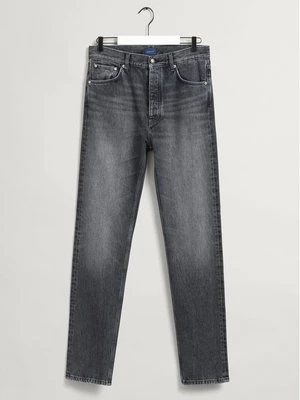 Jeansy Straight Leg Gant