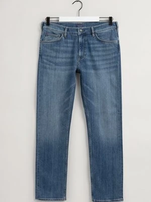 Jeansy Straight Leg Gant