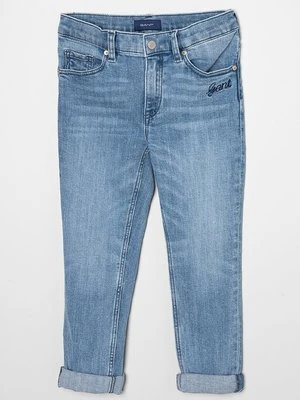 Jeansy Straight Leg Gant