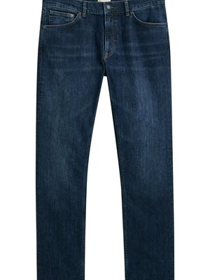 Jeansy Straight Leg Gant