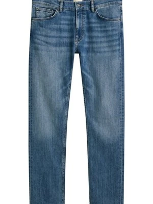 Jeansy Straight Leg Gant