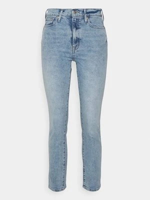 Jeansy Straight Leg GAP jasnoniebieski denim