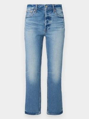 Jeansy Straight Leg GAP niebieski