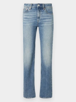 Jeansy Straight Leg GAP czarny