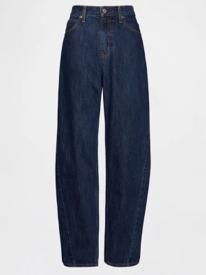 Jeansy Straight Leg GAP czarny