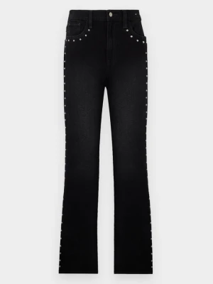 Jeansy Straight Leg GAP czarny