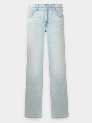 Jeansy Straight Leg GAP jasnoniebieski denim