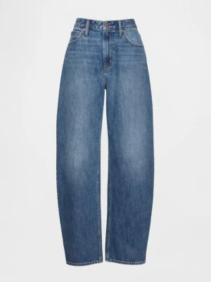 Jeansy Straight Leg GAP niebieski denim