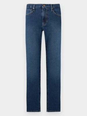 Jeansy Straight Leg GAP niebieski denim