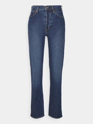 Jeansy Straight Leg GAP granatowy