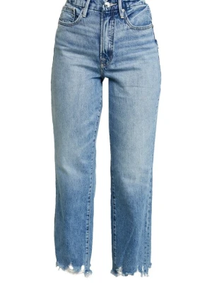 Jeansy Straight Leg Good American jasnoniebieski denim