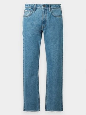 Jeansy Straight Leg Guess niebieski