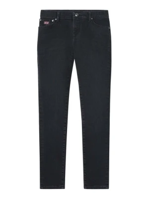 Jeansy Straight Leg Hackett London czarny