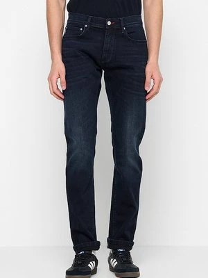 Jeansy Straight Leg HECHTER PARIS granatowy