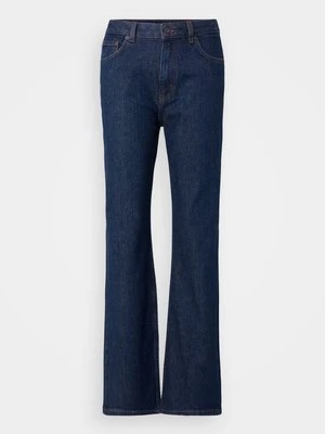 Jeansy Straight Leg Hugo granatowy