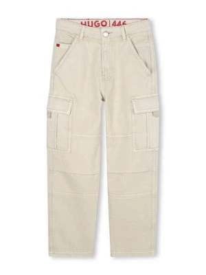 Jeansy Straight Leg HUGO Kids