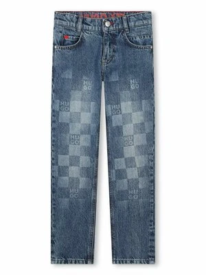 Jeansy Straight Leg HUGO Kids