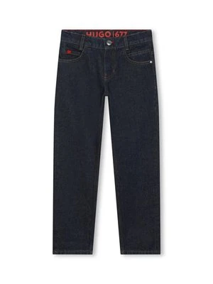 Jeansy Straight Leg HUGO Kids