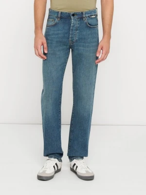 Jeansy Straight Leg Iceberg niebieski